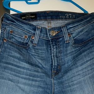 J Crew High Rise Skinny Jeans